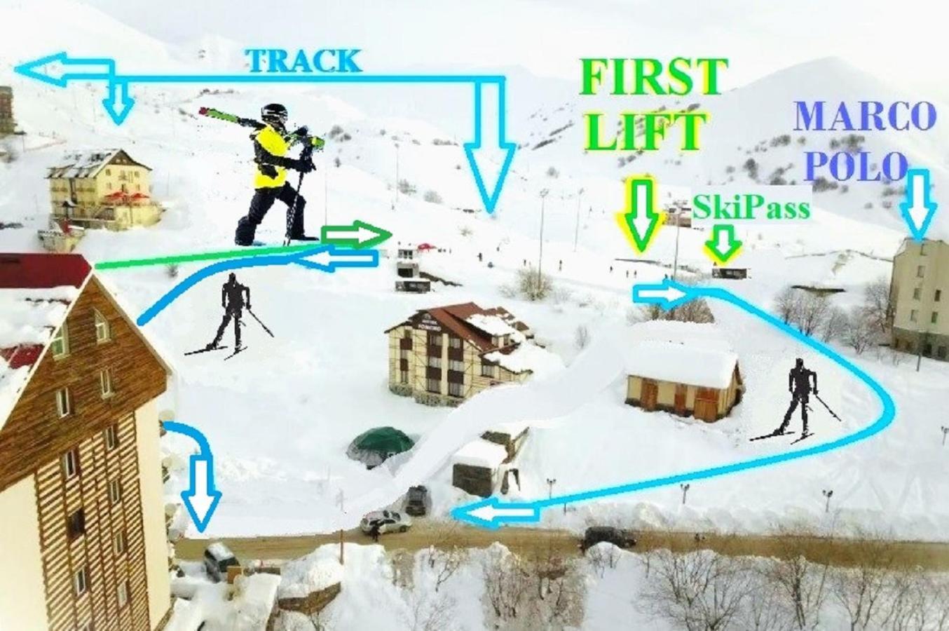 "Gudauri Heart" Apartment Dış mekan fotoğraf